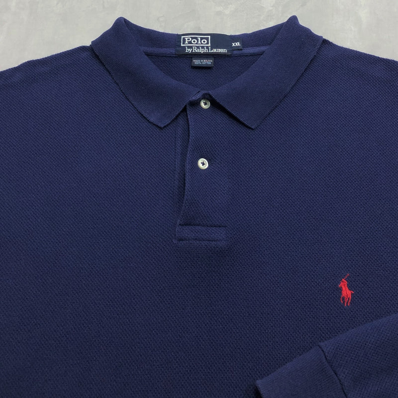 Polo Ralph Lauren Knit Polo Shirt Long Sleeved (3XL/TALL)