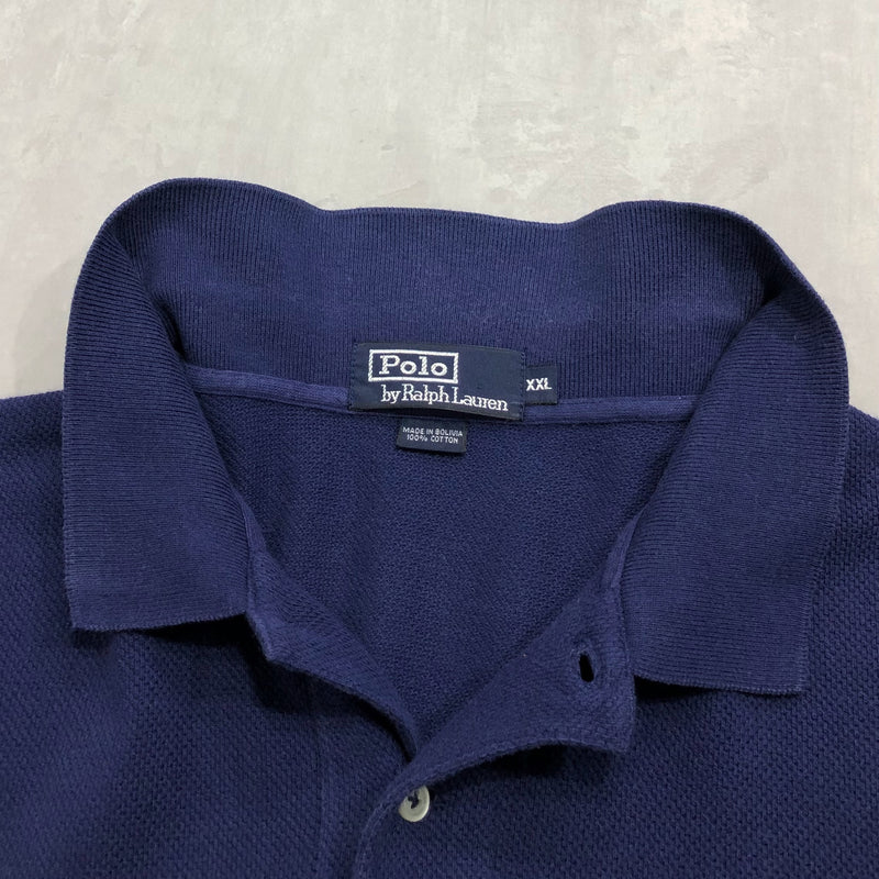 Polo Ralph Lauren Knit Polo Shirt Long Sleeved (3XL/TALL)