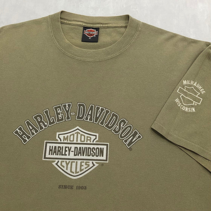 Harley Davidson T-Shirt Milwaukee Wisconsin USA (2XL)