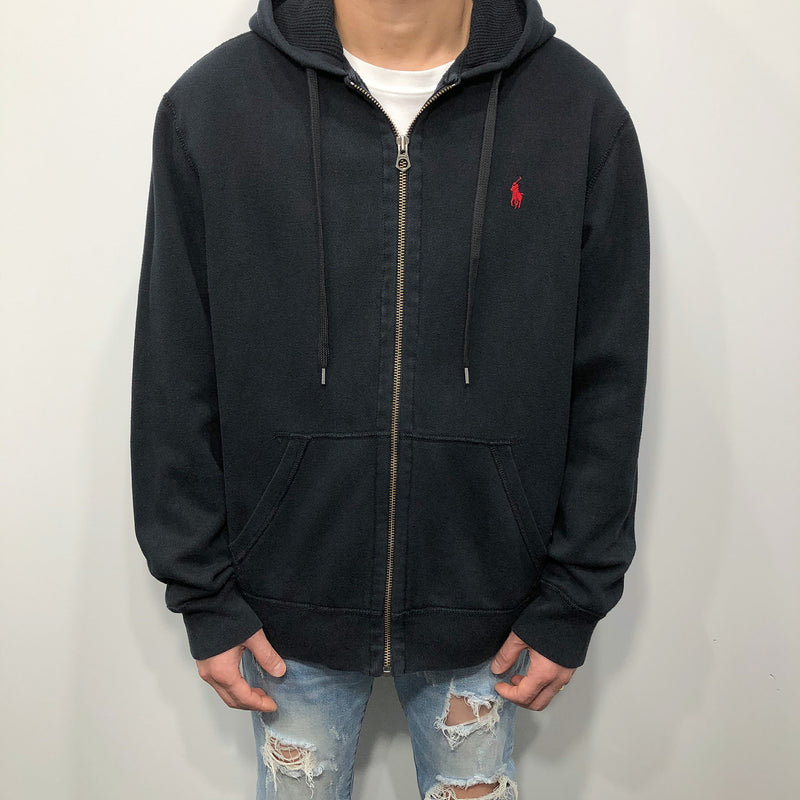 Polo Ralph Lauren Fleeced Hoodie Zip (L)