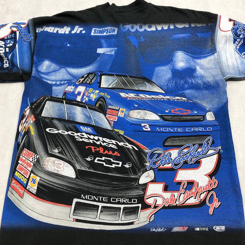 Chase Nascar T-Shirt Two Faces 3 Dale & Dale Jr. USA (L)