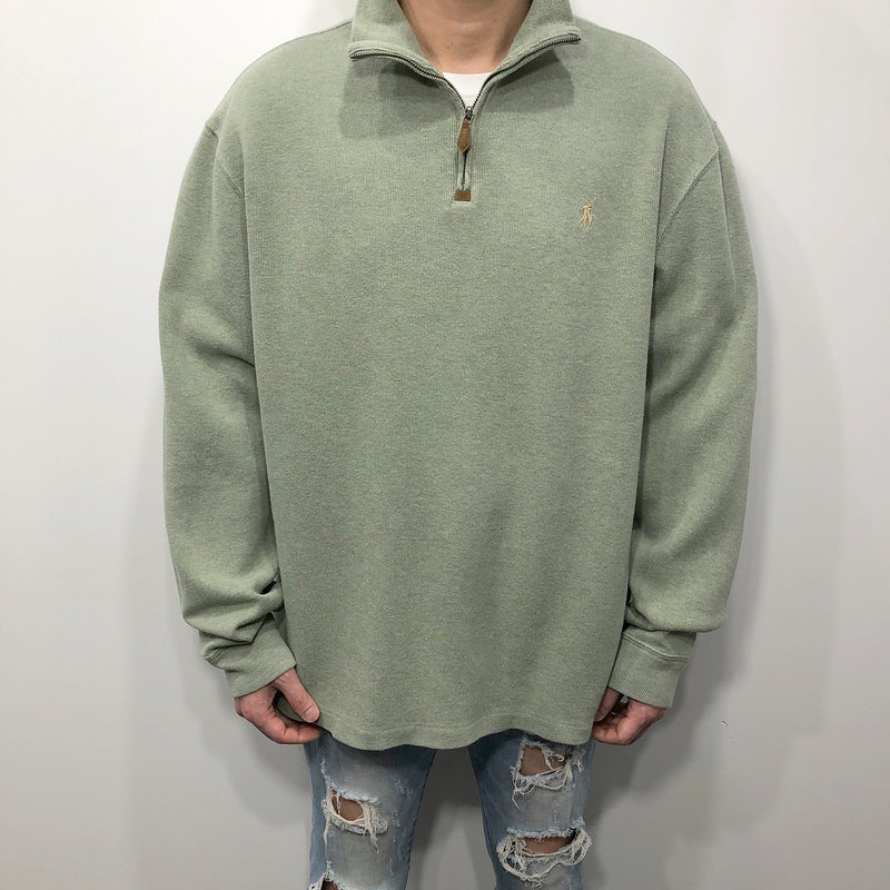 Polo Ralph Lauren Knit Quarter Zip (L/BIG/SHORT)