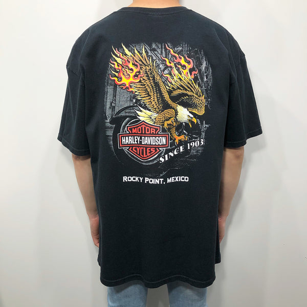 Harley Davidson T-Shirt Rocky Point Mexico (XL)