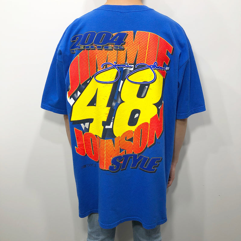 Nascar T-Shirt 2004 Lowe's #48 Jimmie Johnson (XL/TALL)