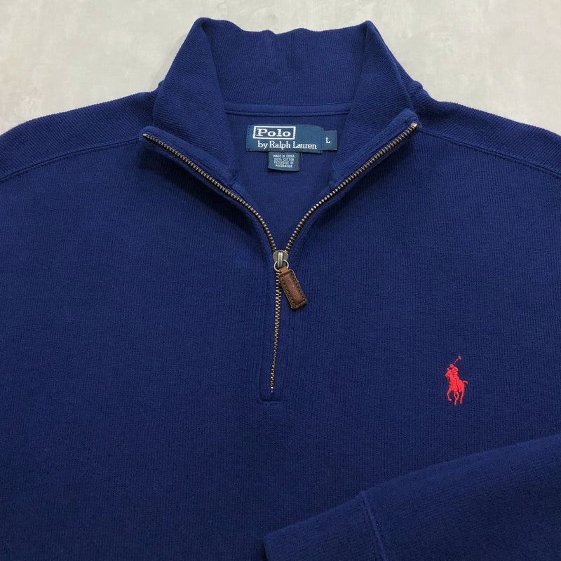 Polo Ralph Lauren Knit Quarter Zip (L-XL)