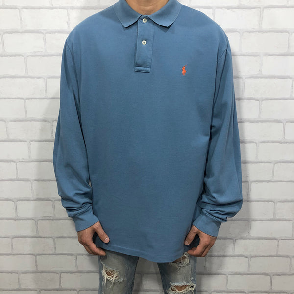 Polo Ralph Lauren Polo Shirt Long Sleeved (L)