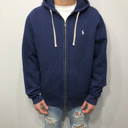 Polo Ralph Lauren Fleeced Hoodie Zip (M)