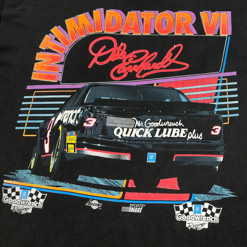 Vintage Racing T-Shirt 1993 Goodwrench #3 Dale Earnhardt USA (XL)