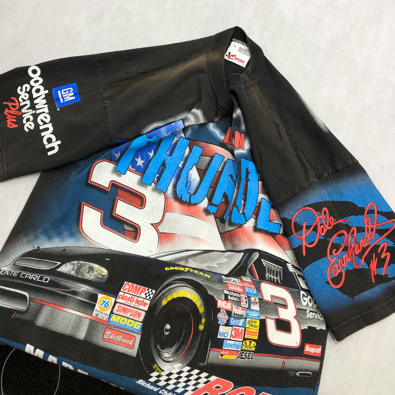 Vintage Chase Nascar T-Shirt 1998 Goodwrench #3 Dale Earnhardt USA (XL)