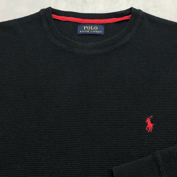 Polo Ralph Lauren Mini Waffle T-Shirt Long Sleeved (W/L)