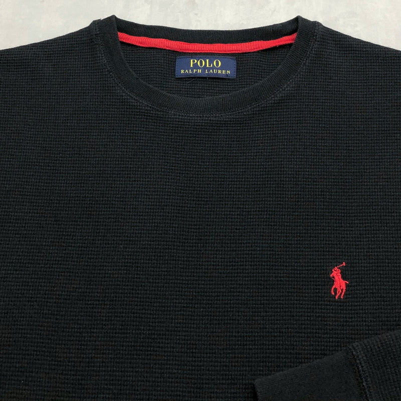 Polo Ralph Lauren Mini Waffle T-Shirt Long Sleeved (W/L)