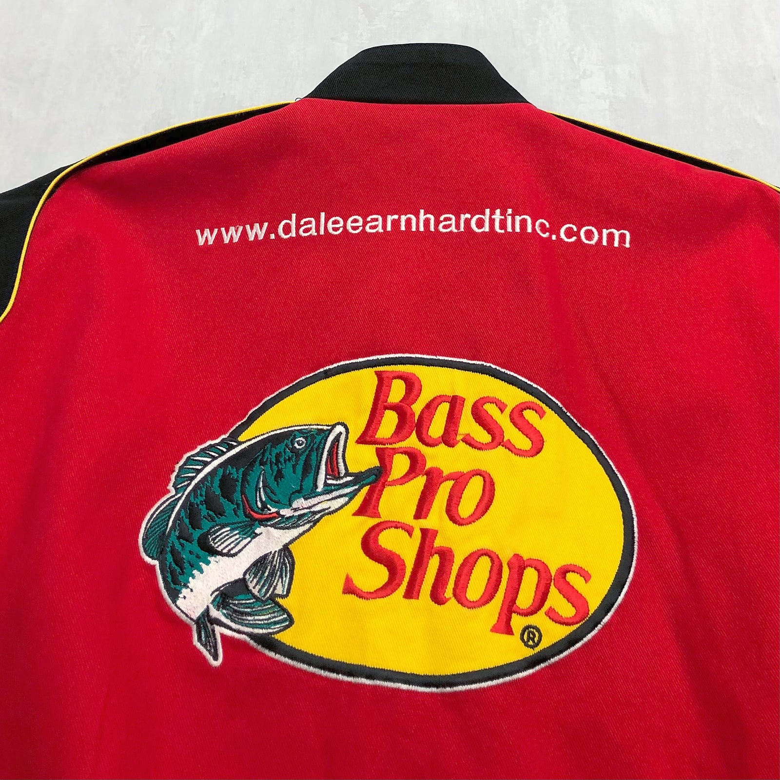 Vintage Bass Pro Shop Nascar Jacket Red Size L 2024