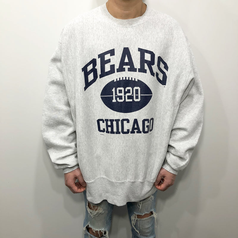 Vintage Lee Heavy Sweatshirt NFL Chicago Bears USA (2XL