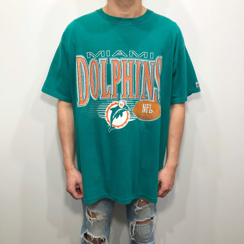 Miami dolphins clearance t shirts vintage