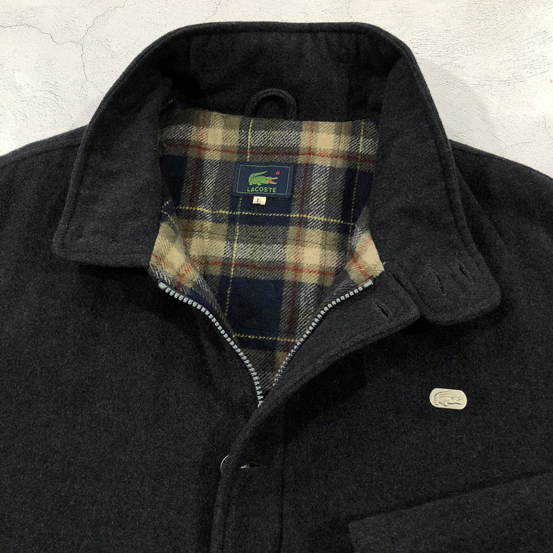 Lacoste on sale wool coat