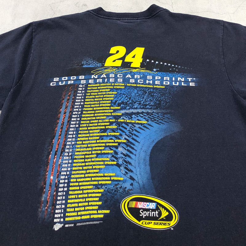 Winner's Circle Nascar T-Shirt 2008 Dupont #24 Jeff Gordon (S/SHORT)