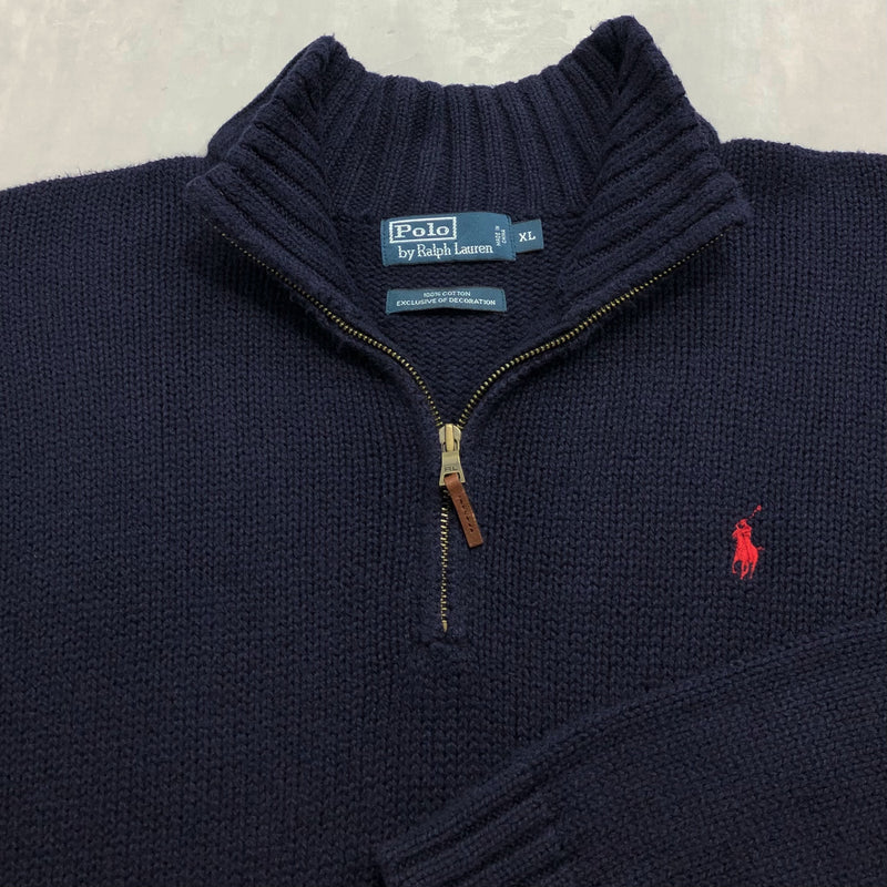 Polo Ralph Lauren Knit Quarter Zip (XL)