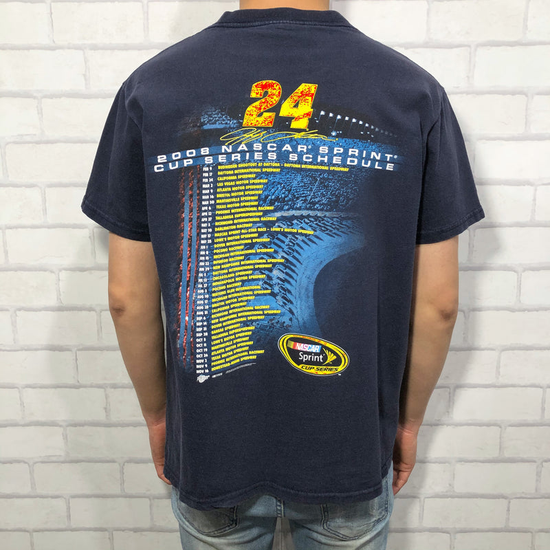 Winner's Circle Nascar T-Shirt 2008 Dupont #24 Jeff Gordon (S/SHORT)