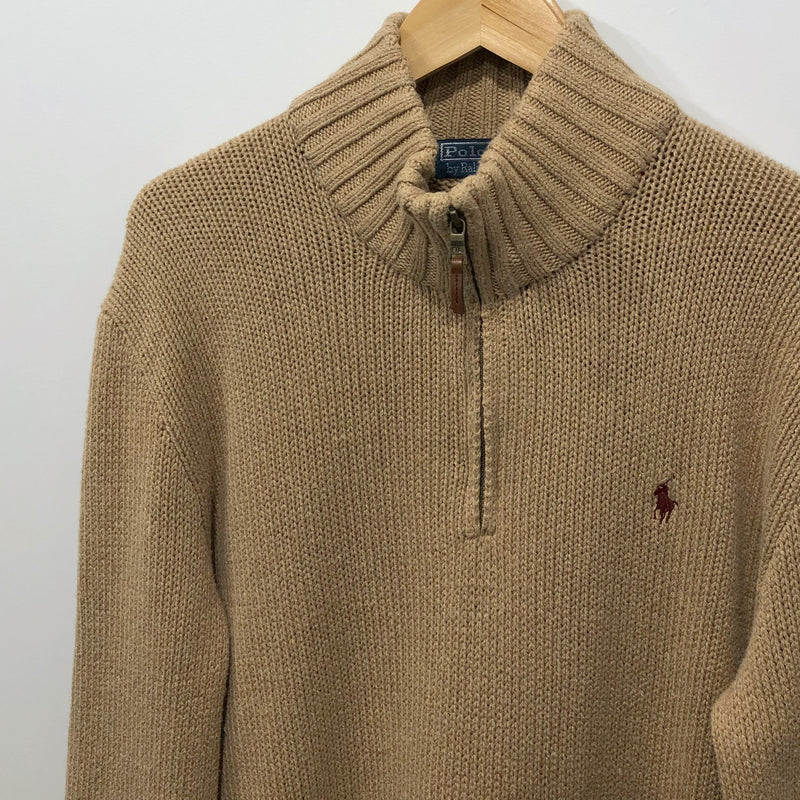 Polo Ralph Lauren Heavy Knit Quarter Zip (L/BIG)