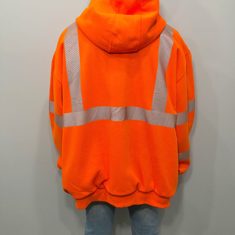 Carhartt High Visibility Hoodie Zip (2XL/BIG-3XL)