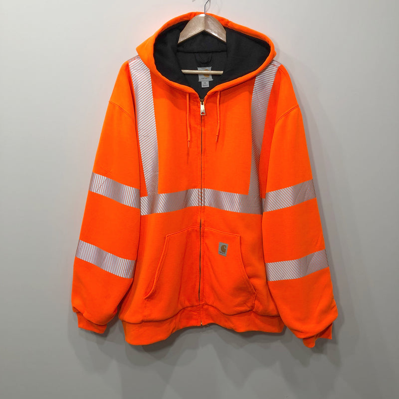 Carhartt High Visibility Hoodie Zip (2XL/BIG-3XL)