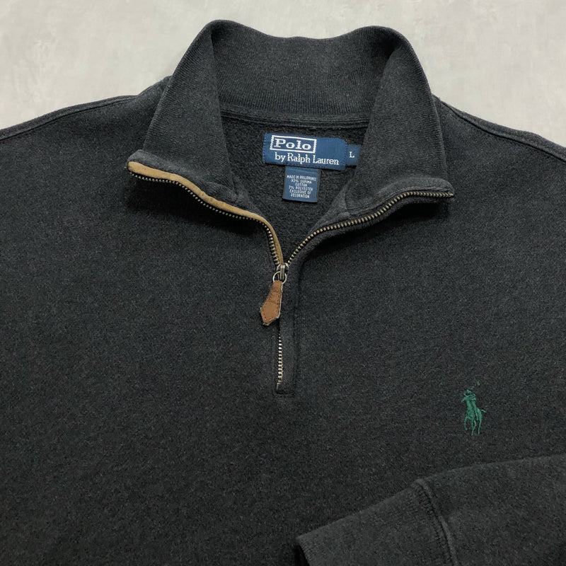 Polo Ralph Lauren Quarter Zip Sweatshirt (L)