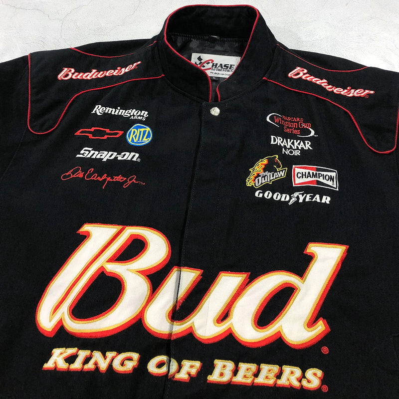 Chase Nascar Jacker Black Bud #8 Dale Earnhardt Jr (XL/SHORT)