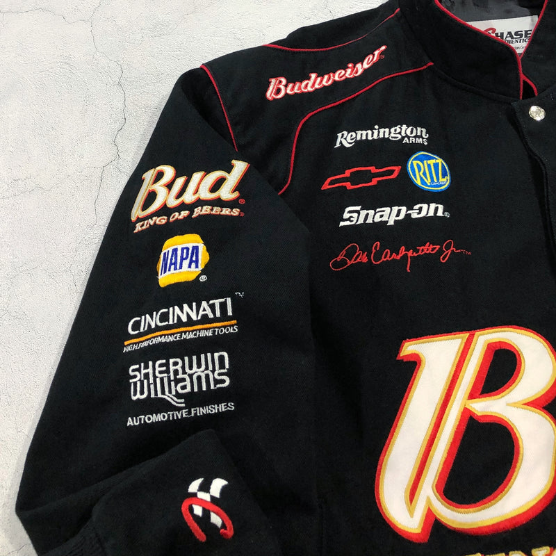 Chase Nascar Jacker Black Bud #8 Dale Earnhardt Jr (XL/SHORT)