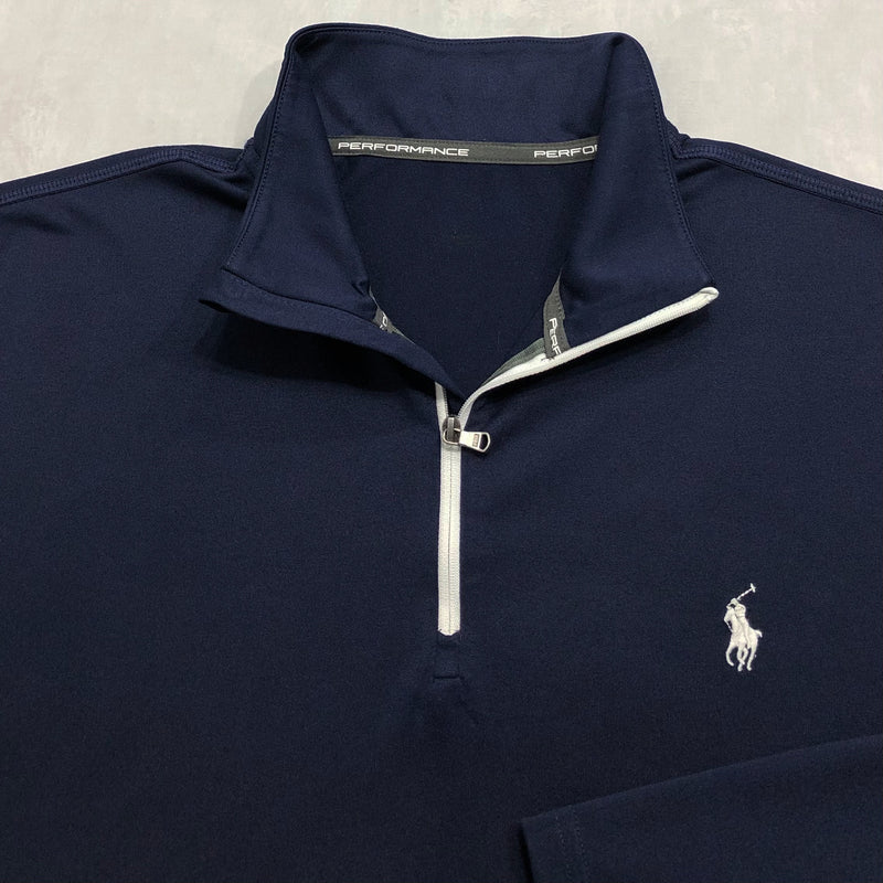 Polo Ralph Lauren Performance Quarter Zip T-Shirt (M)