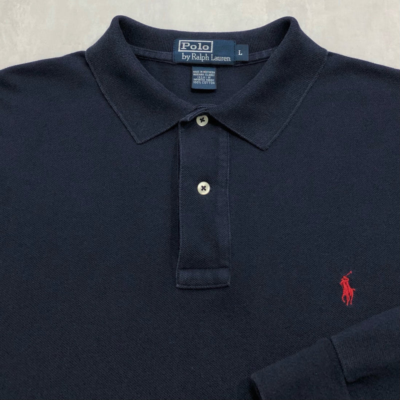 Polo Ralph Lauren Polo Shirt Long Sleeved (L)