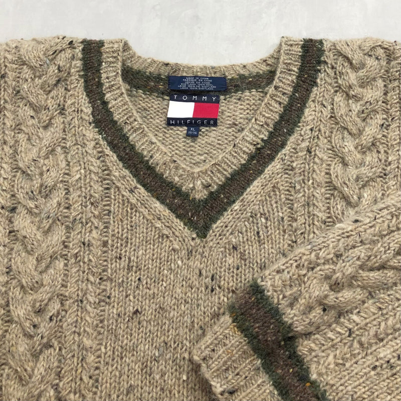 Vintage Tommy Hilfiger Wool Knit Sweater (XL/SHORT) – VINTAGELANDNZ