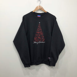 Champion Fleeced Sweatshirt Merry Christmas (M)