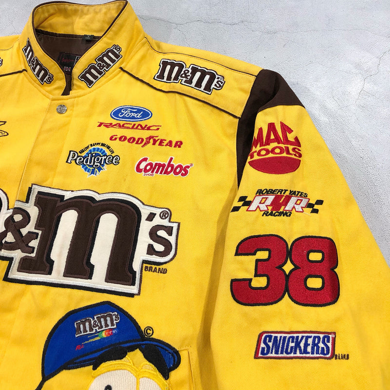 JH Design Nascar Jacket m&m's  #38 Elliott Sadler (XL/SHORT)