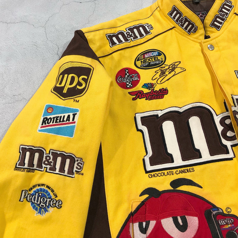 JH Design Nascar Jacket m&m's  #38 Elliott Sadler (XL/SHORT)