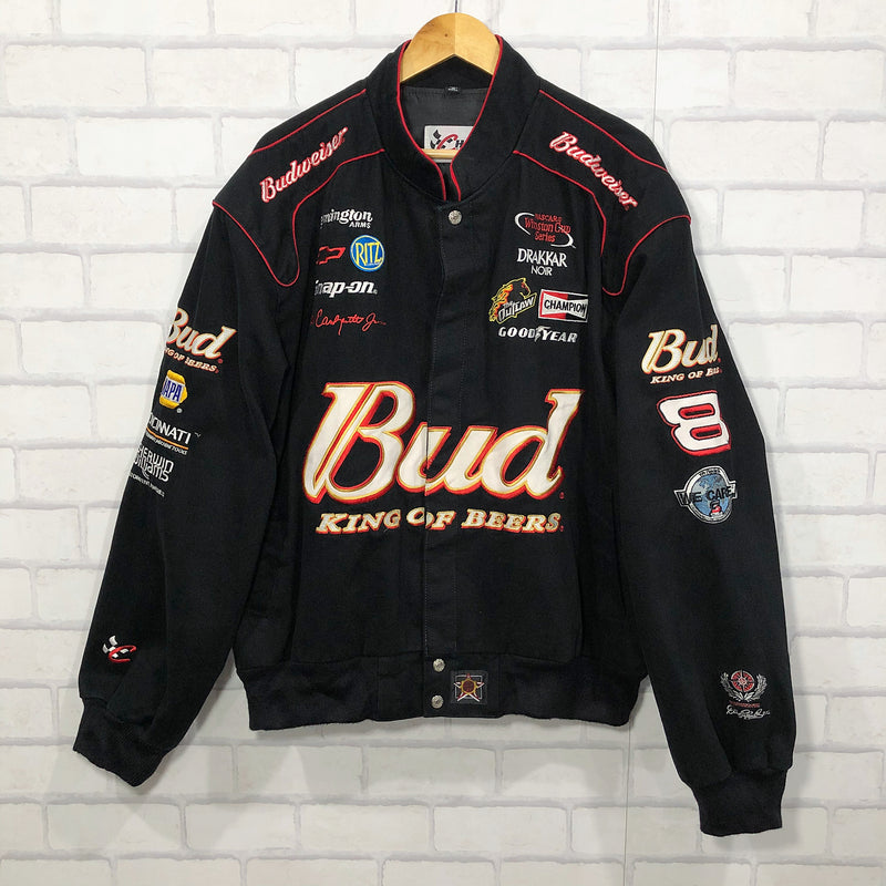 Chase Nascar Jacker Black Bud #8 Dale Earnhardt Jr (XL/SHORT)