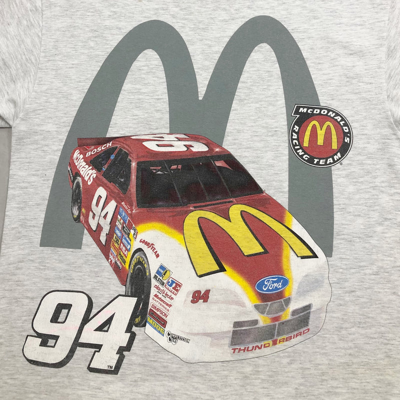 Vintage Nascar T-Shirt 1996 McDonalds #94 Bill Elliott (L)