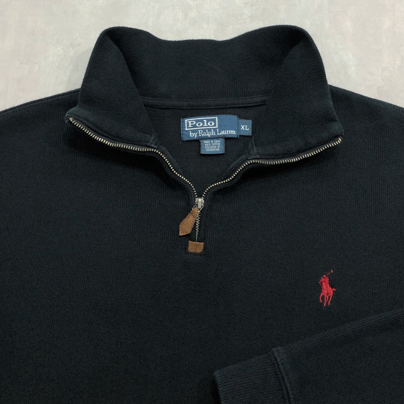 Polo Ralph Lauren Knit Quarter Zip (L/BIG-XL)