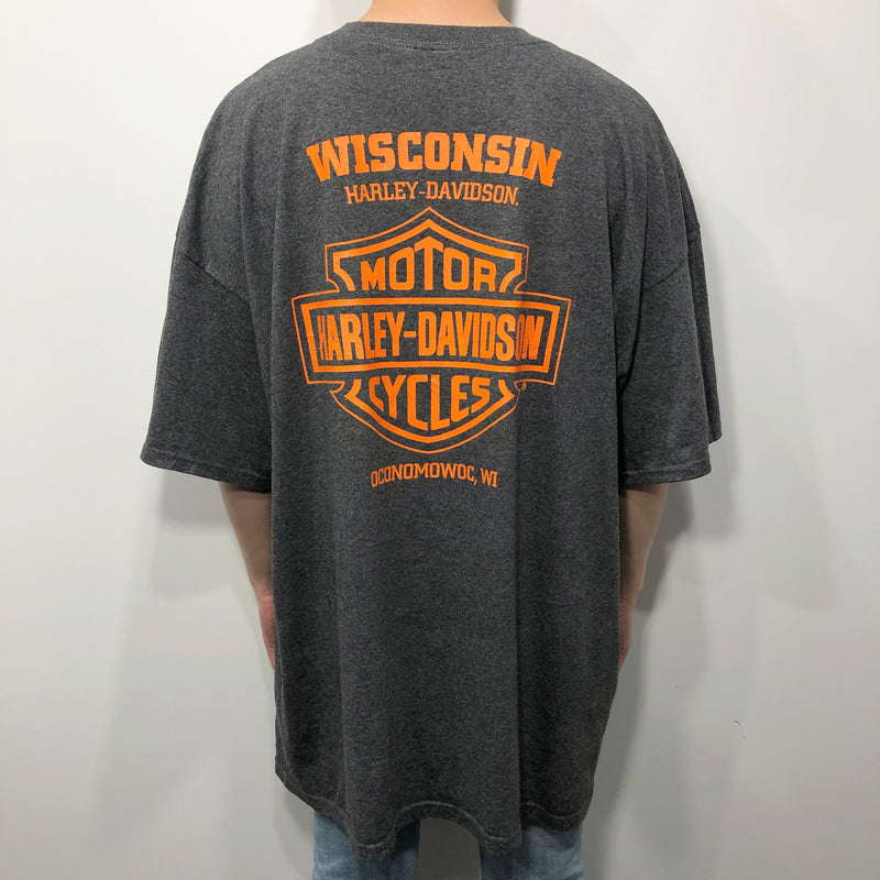 Harley Davidson T-Shirt Oconomowoc Wisconsin (3XL)
