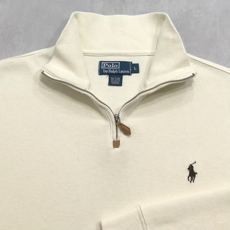 Polo Ralph Lauren Knit Quarter Zip (L)