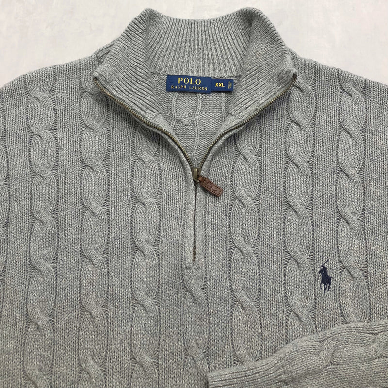 Polo Ralph Lauren Knit Quarter Zip (2XL)