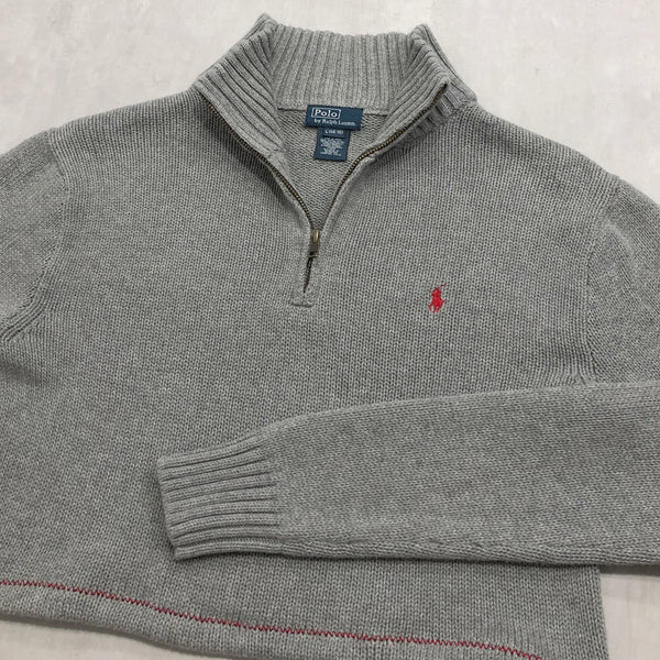 [Reworked] Polo Ralph Lauren Knit Quarter Zip (W/M-L)