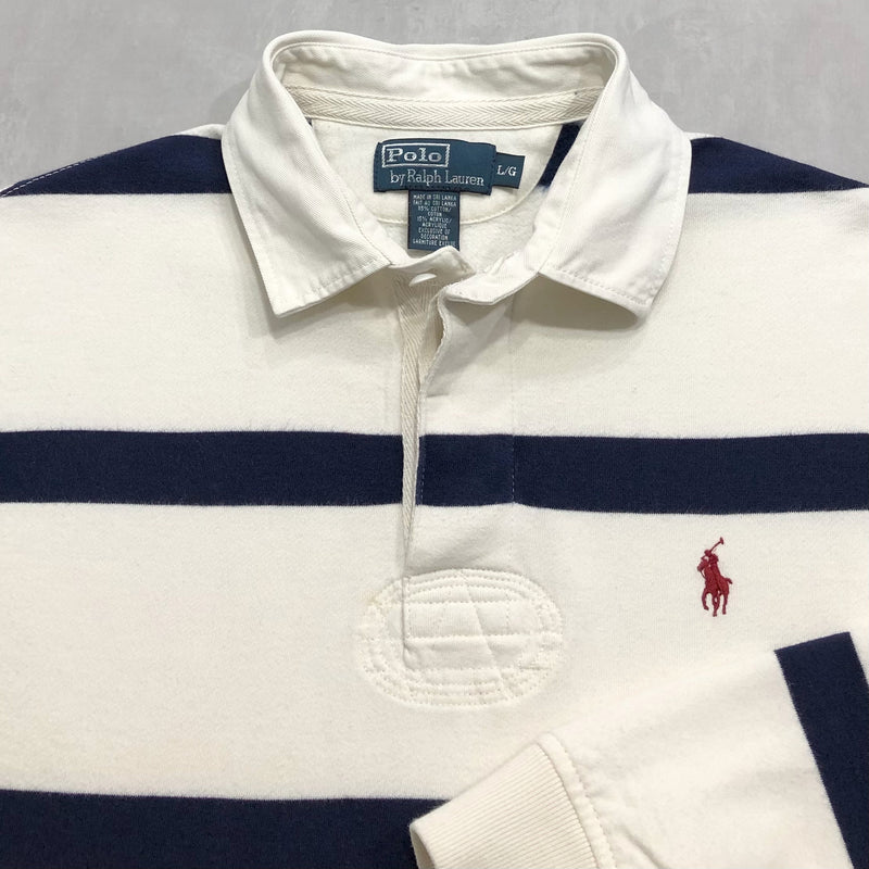 Polo Ralph Lauren Fleeced Rugby Polo (L)