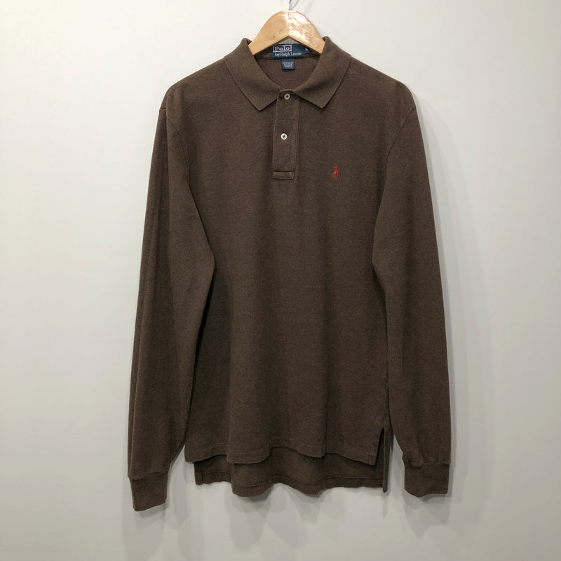 Polo Ralph Lauren Polo Shirt Long Sleeved (M)