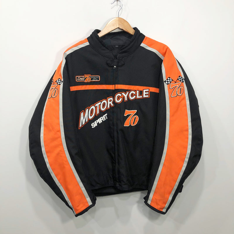 サイバーボッツ 70s ショート丈 motorcycle patrol jacket ...