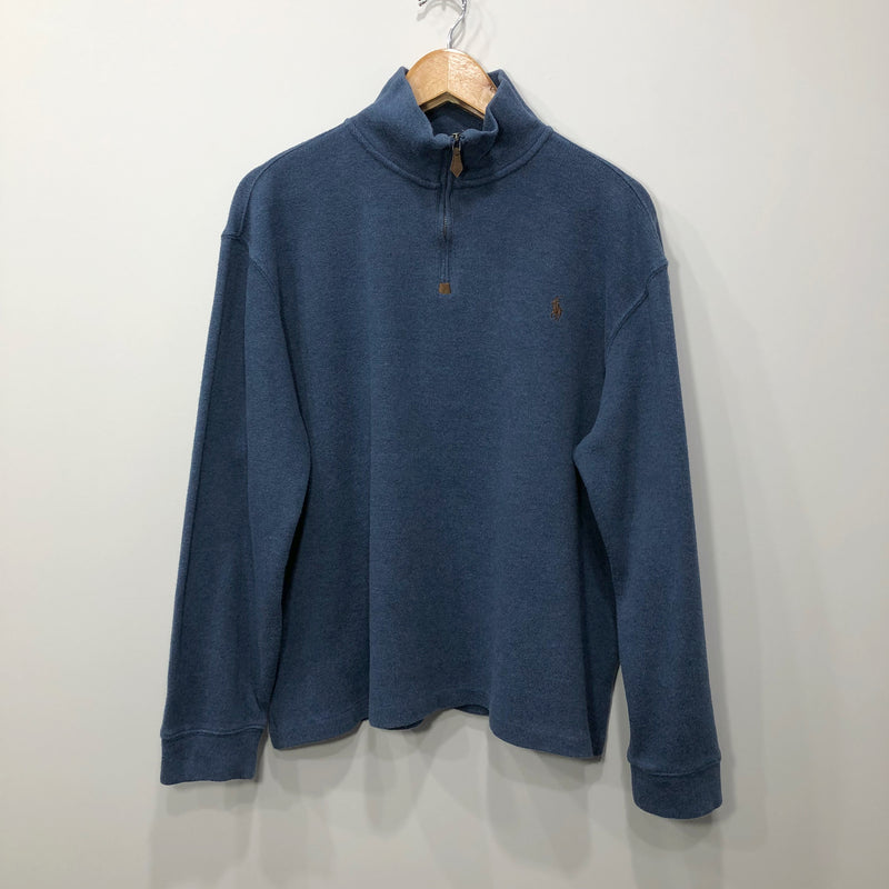 Polo Ralph Lauren Knit Quarter Zip (M/BIG/SHORT)