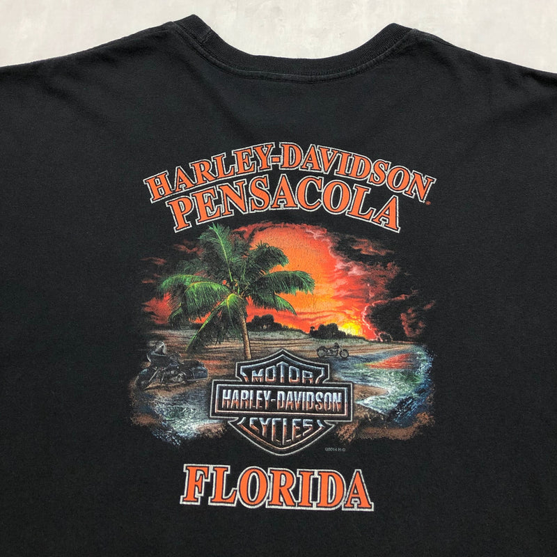 Harley Davidson T-Shirt Pensacola Florida (2XL/TALL)