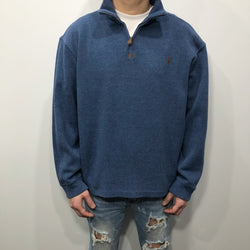 Polo Ralph Lauren Knit Quarter Zip (M/BIG/SHORT)