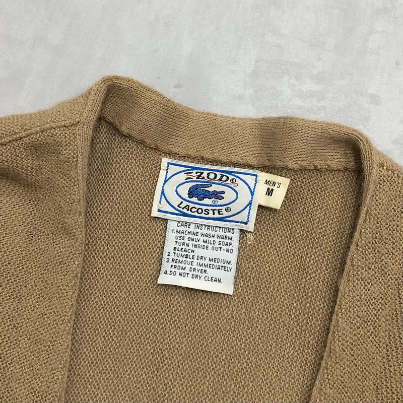 Vintage IZOD Lacoste Knit Cardigan (L/SHORT)