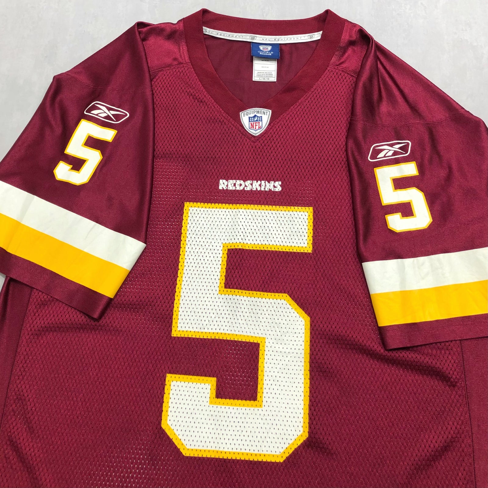 Washington Redskins Donovan McNabb Jersey Men's store 56 NWT