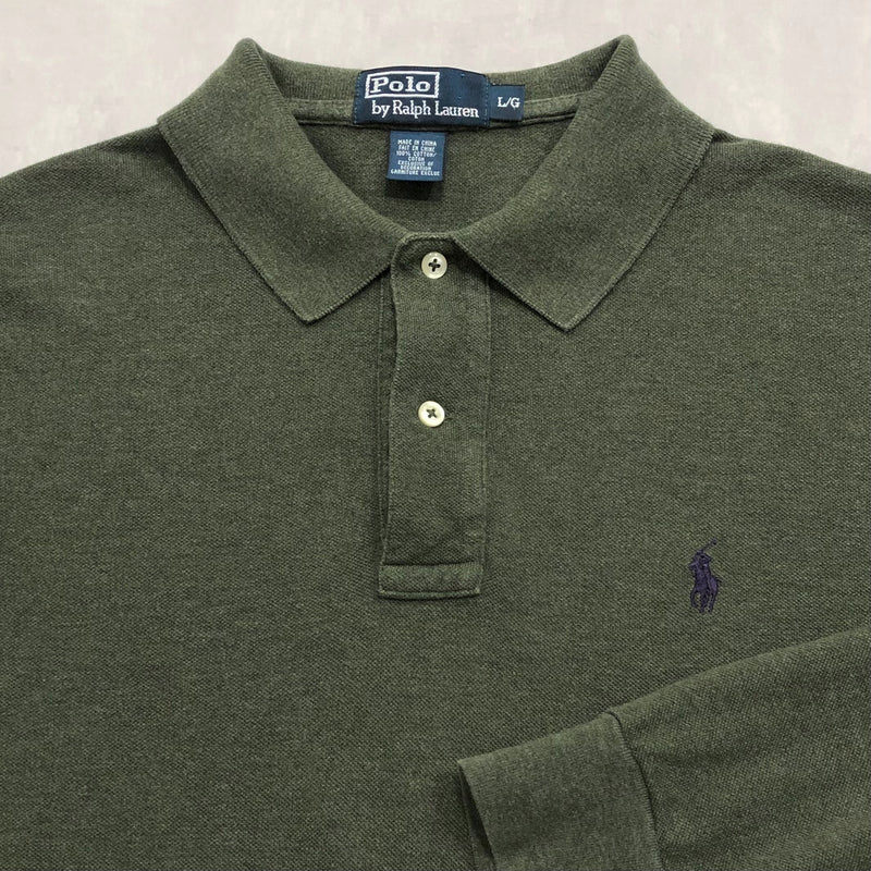 Polo Ralph Lauren Polo Shirt Long Sleeved (L/TALL)